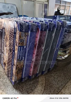 Rosefoam Mattresses 3'5x6x6 Inches. Sealed Cover
