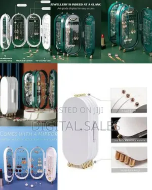 Earring Holder Stand Jewelry Storage Box
