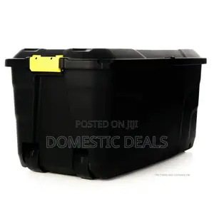 Plastic Storage Box 2 Wheels 180 Litres Extra Large
