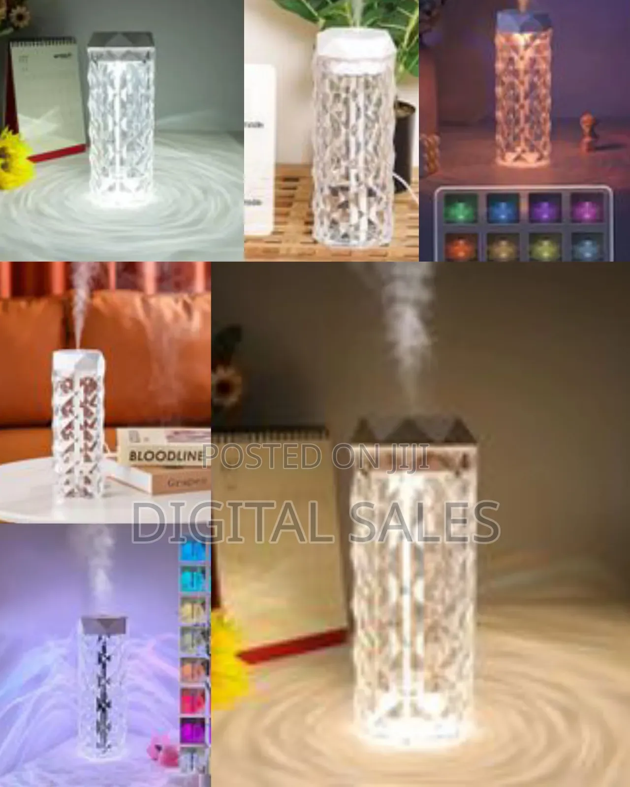 Crystal Lamp Air Humidifier