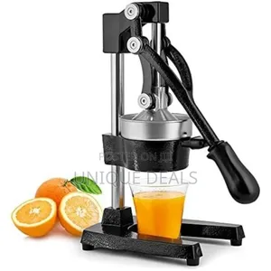 Cast-Iron Citrus Juicer, Professional Commercial Grade Hand Press