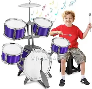 Children's Toy Drum Set