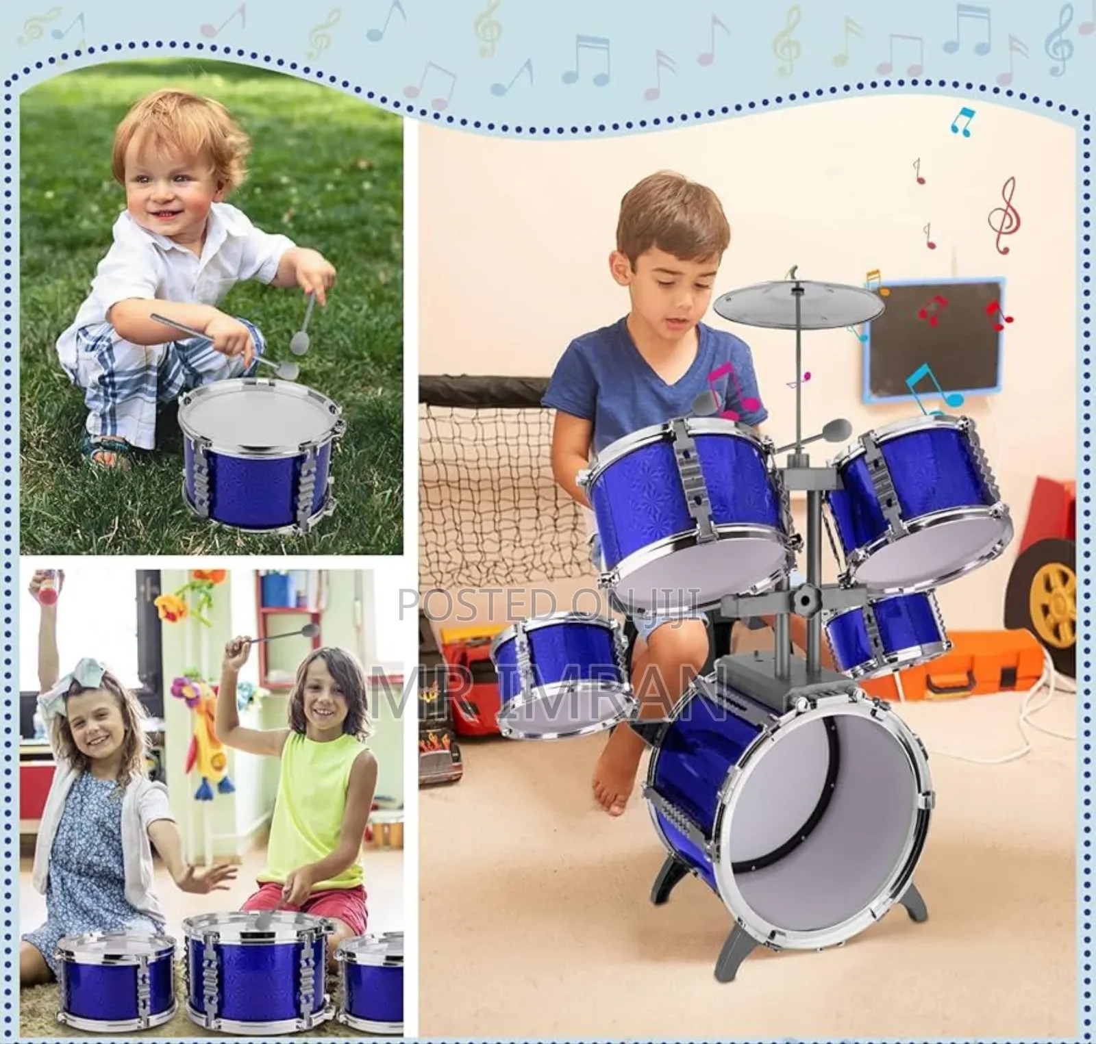 Children's Toy Drum Set