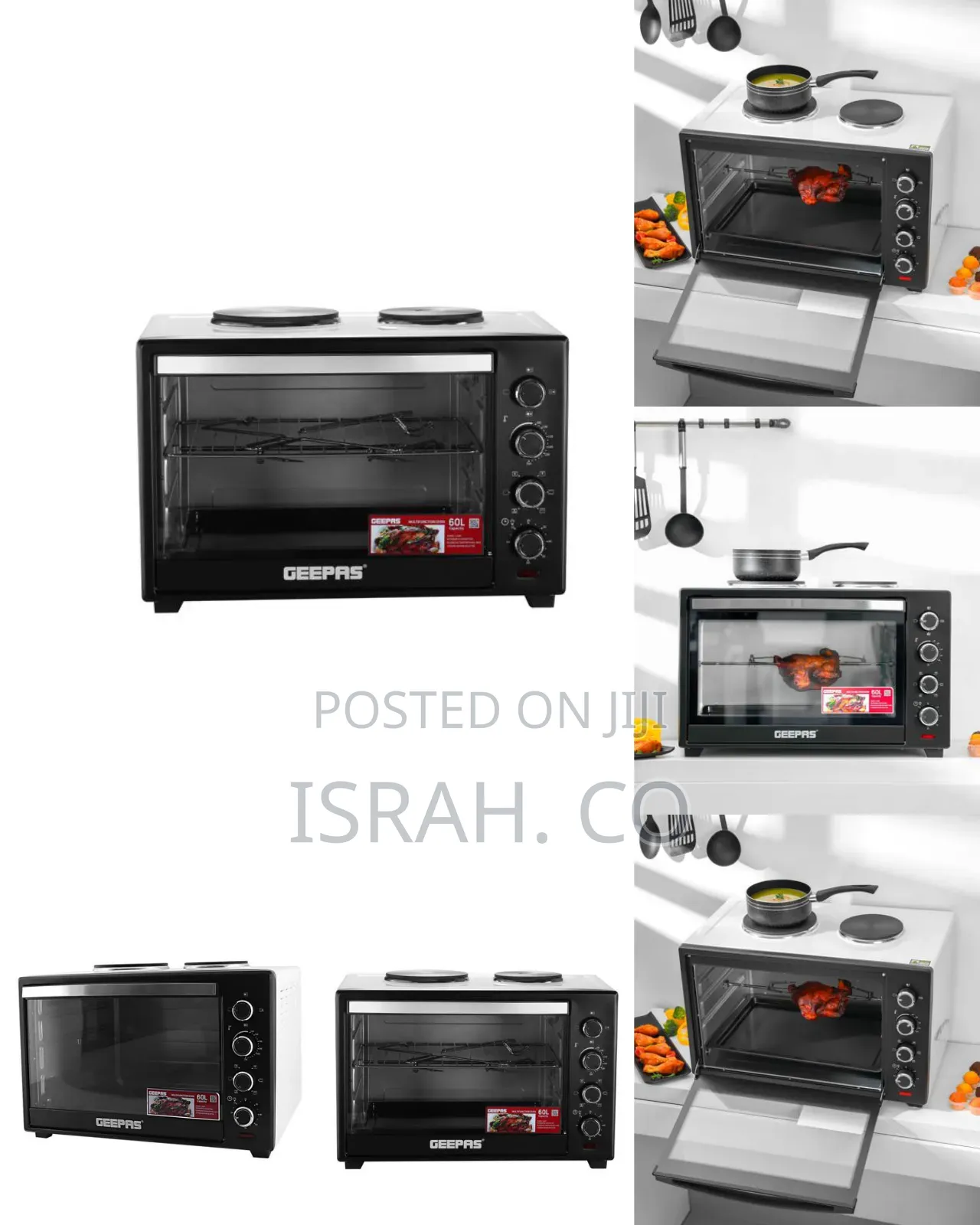 Electric Oven, 59l
Geepas | Go4452
