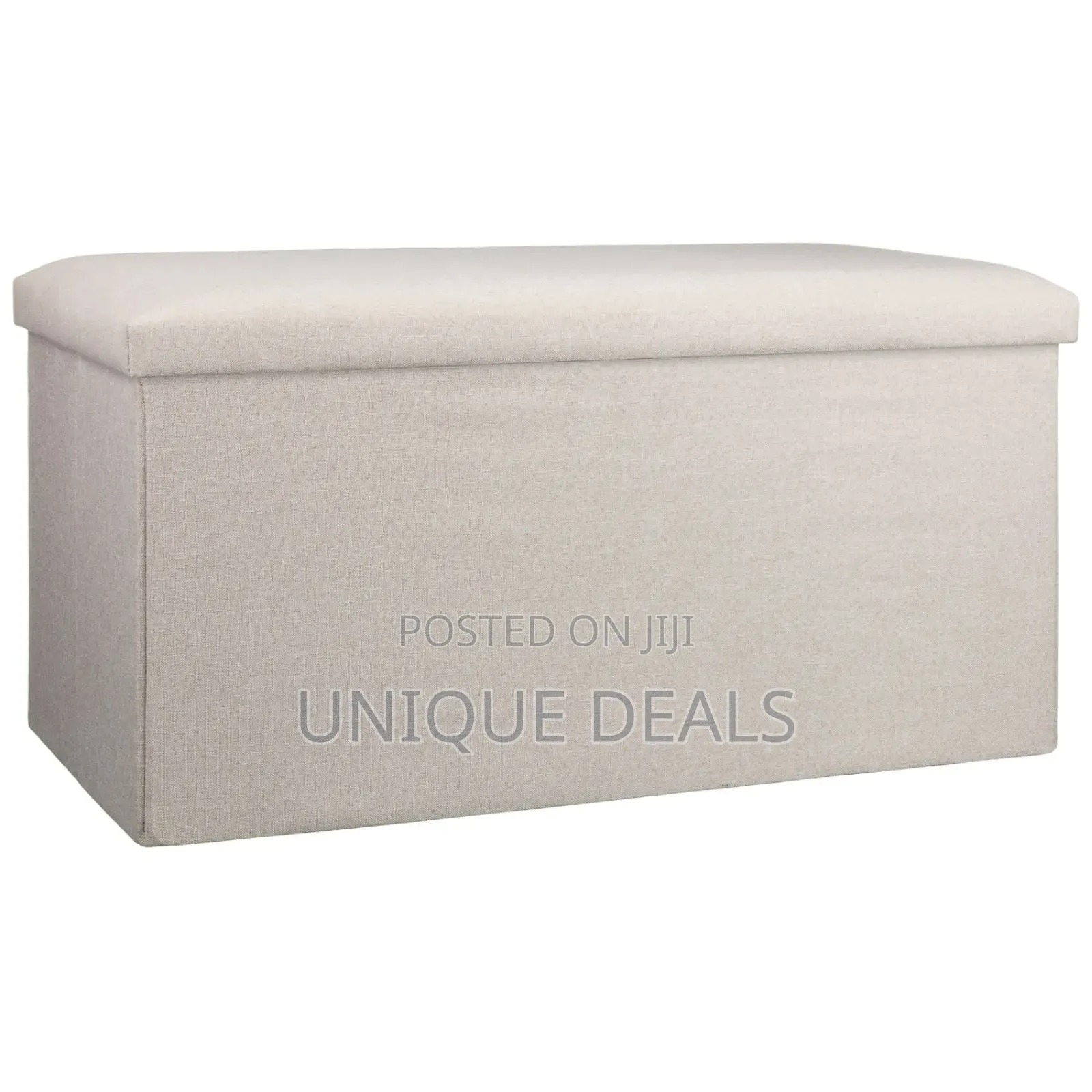 Ottoman Foldable 2in1 Storage Box Bench
