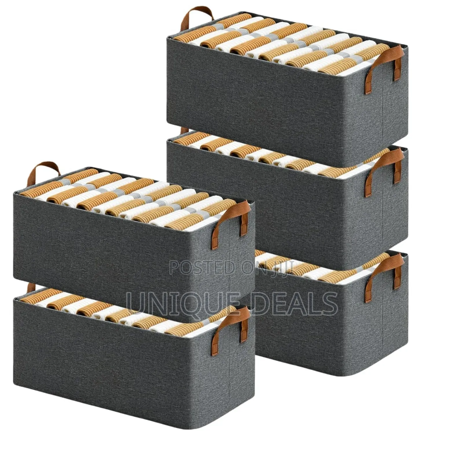 6 PCS Foldable Storage Boxes