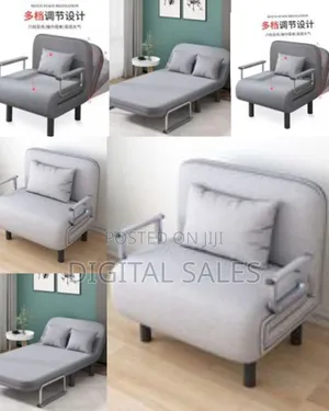 1 Seater Folding Convertible Couch Sofa Bed Chair