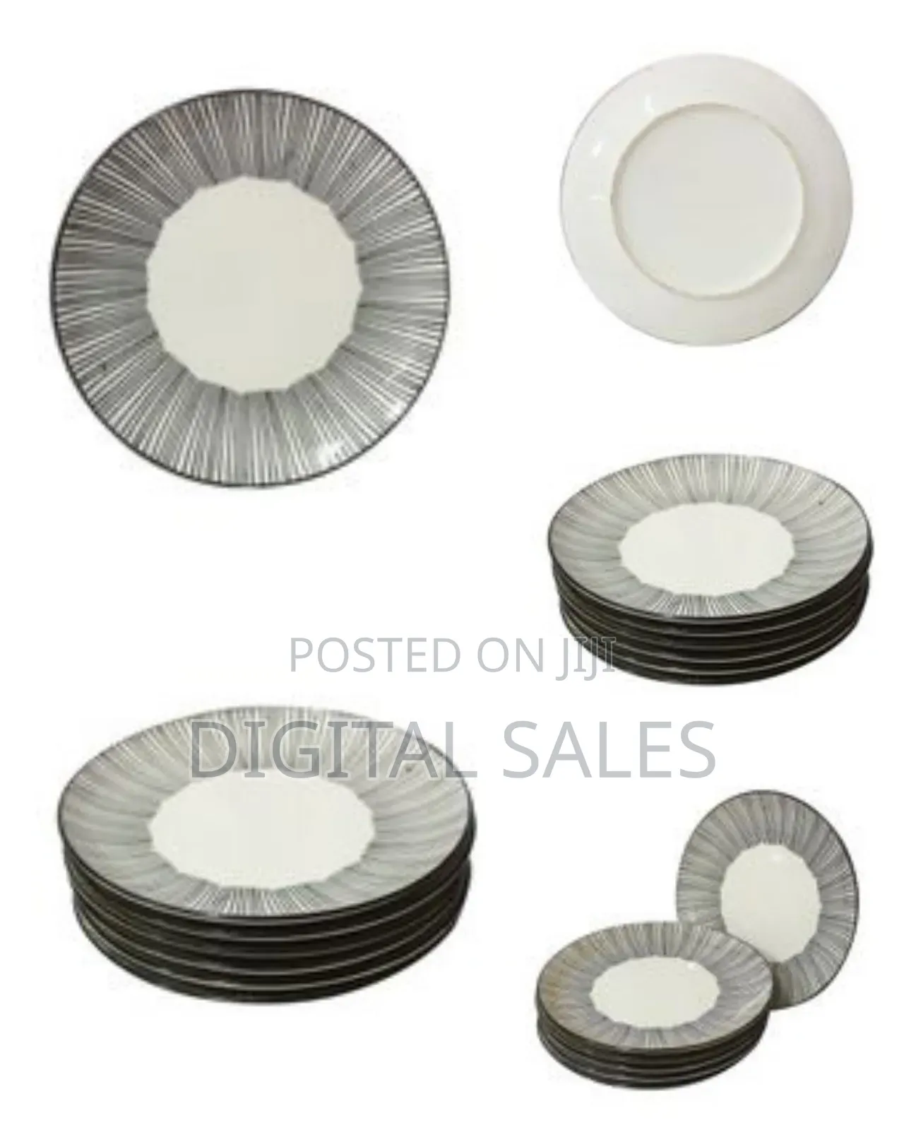 6pcs Line Plates