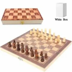 Travel Portable International Chess Set Foldable