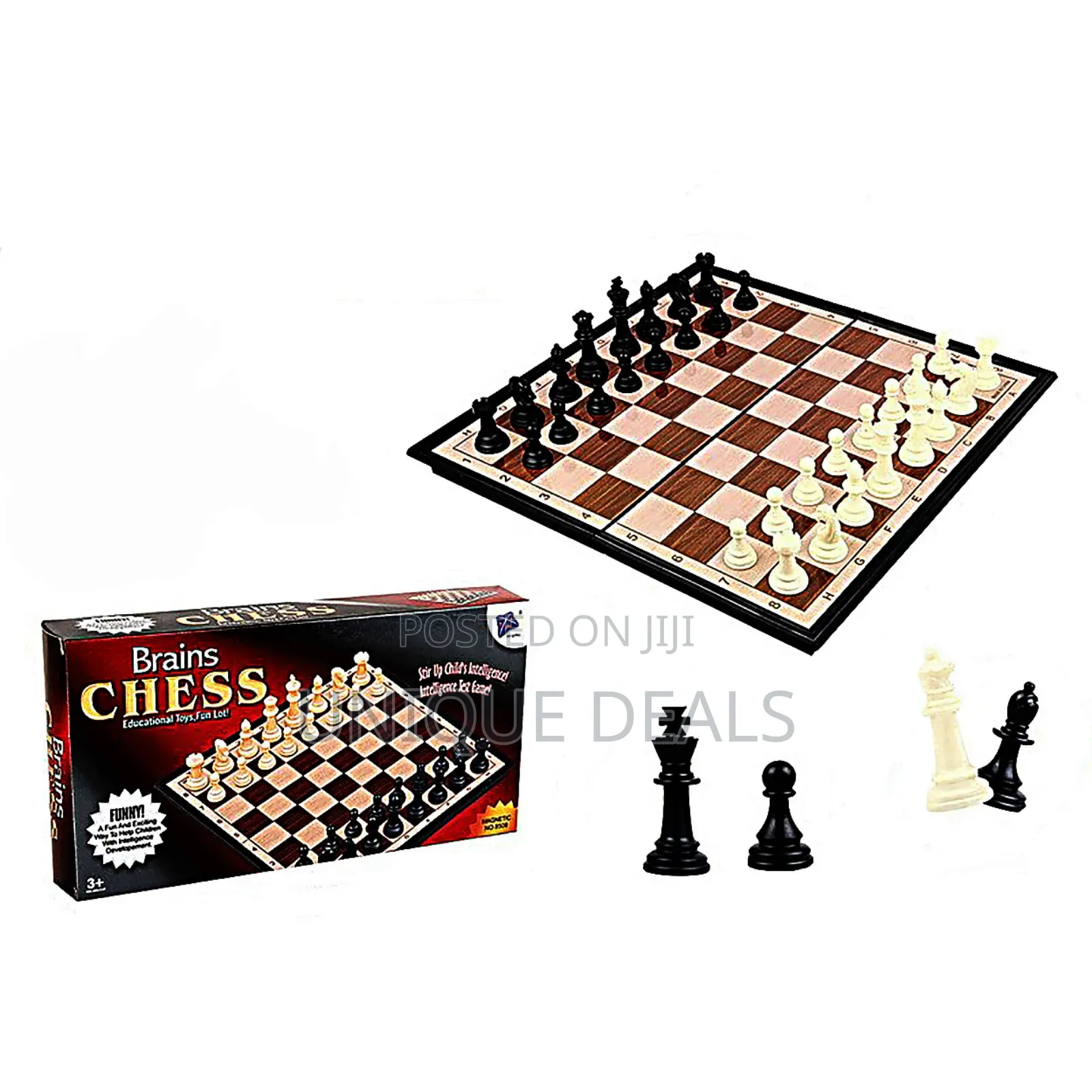 Foldable Plastic Chess Set