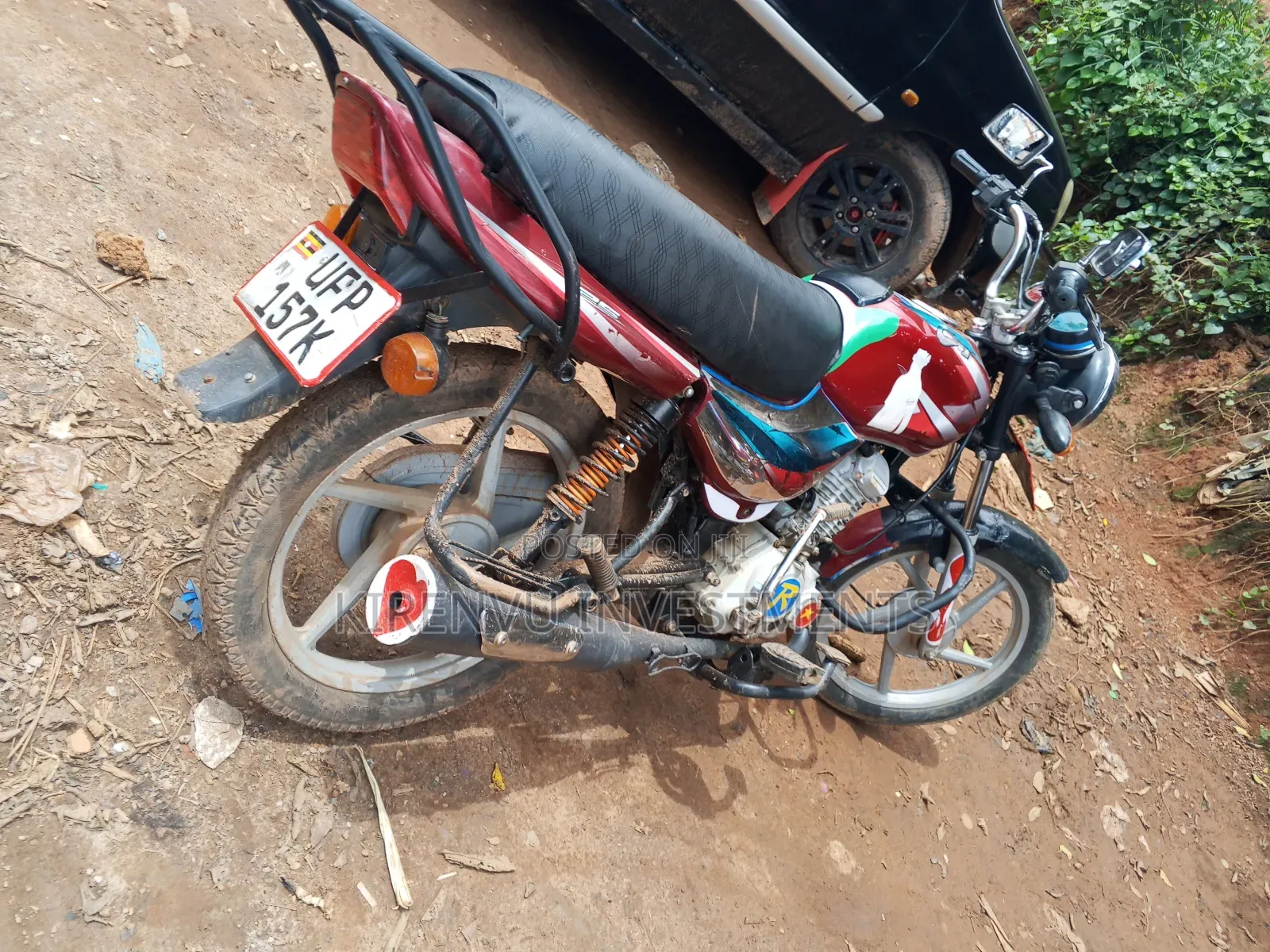 TVS HLX 125 2022 Red
