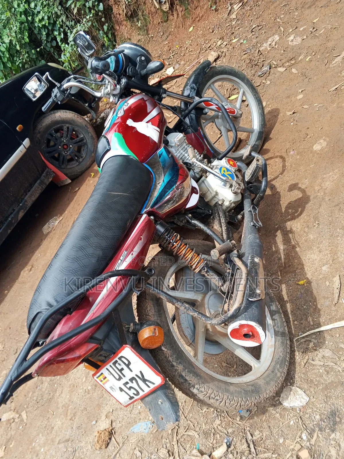 TVS HLX 125 2022 Red