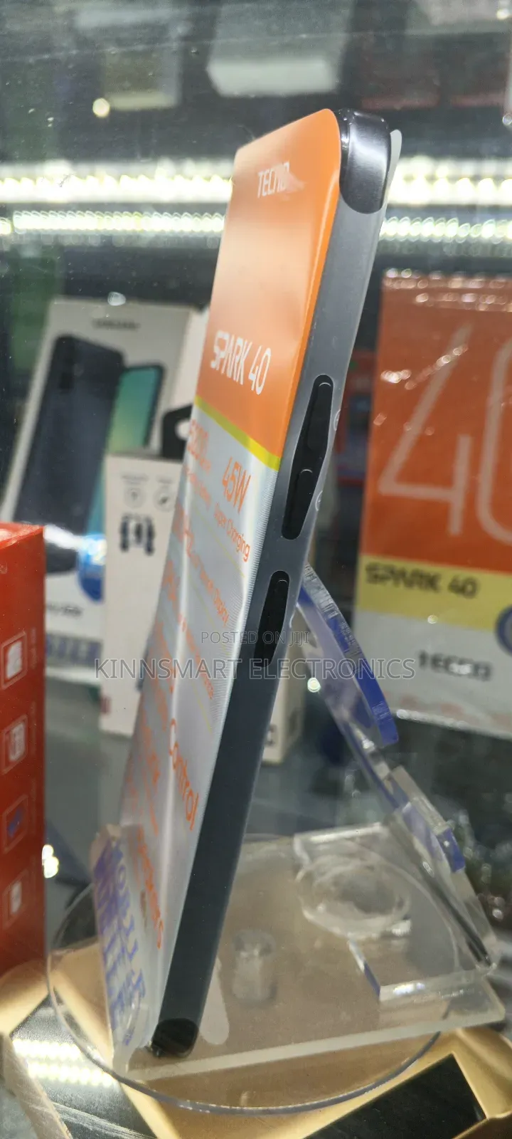 New Tecno Spark 50 128 GB Black
