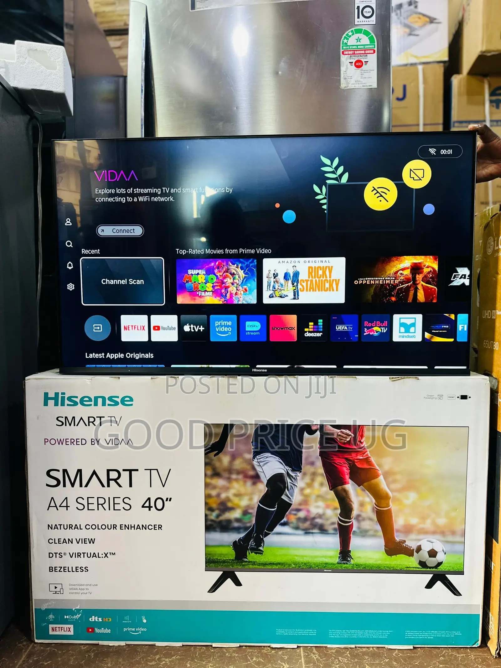 Hisense 40-Inch Smart Tv From the A4 Series.