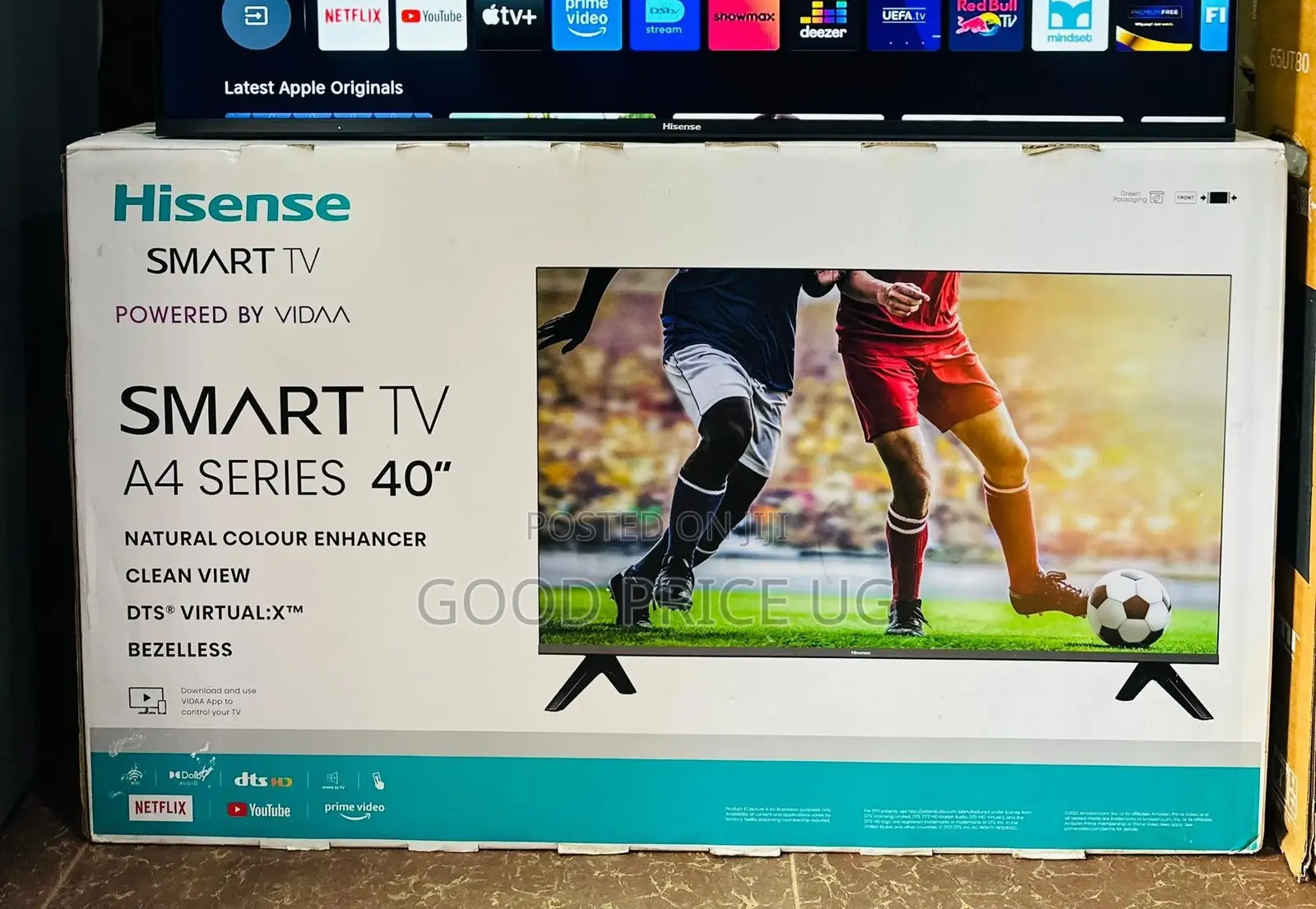 Hisense 40-Inch Smart Tv From the A4 Series.