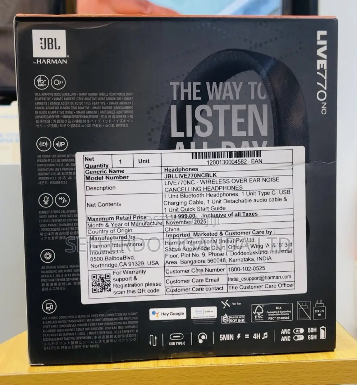 JBL Live 770 Nc