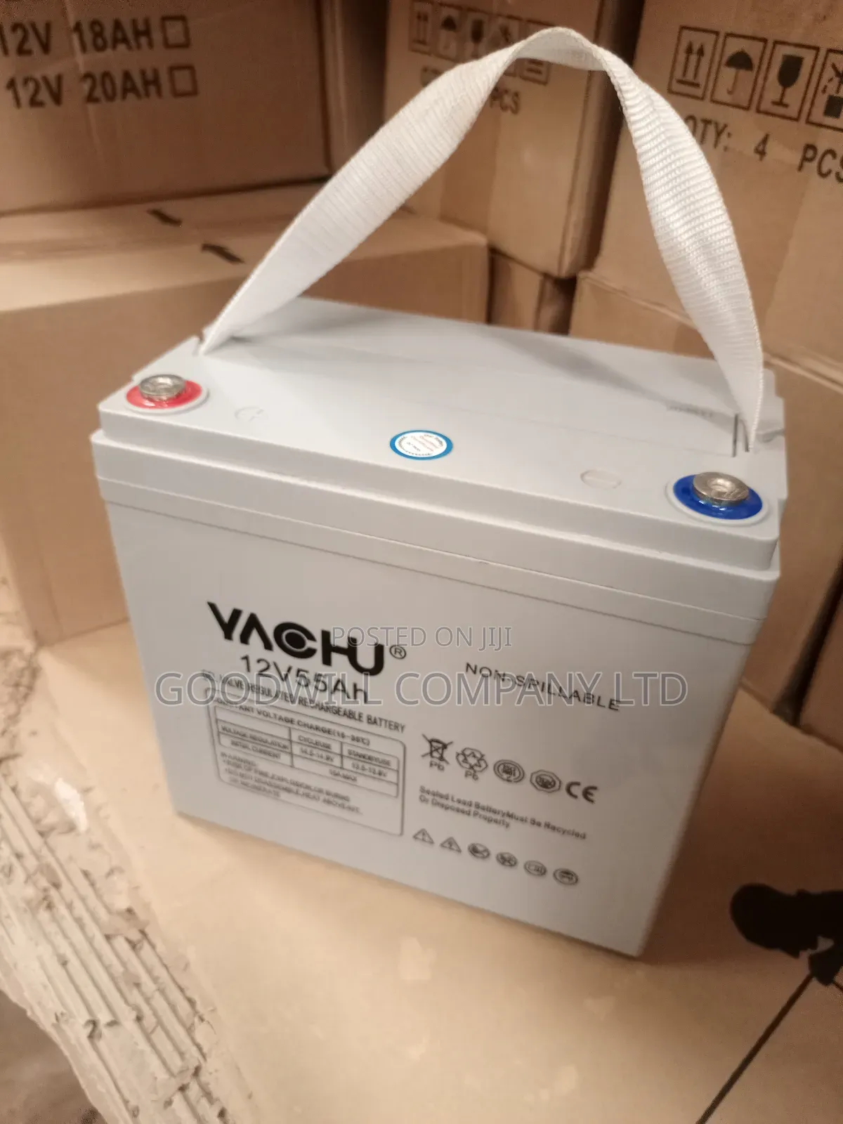 55ah 12v Non Spillable Solar Battery