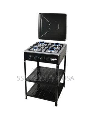 Boma Gas Stove 4 Burner Fully Gas 50×50cm With Stand – Auto Ignition