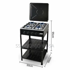 Boma Gas Stove 4 Burner Fully Gas 50×50cm With Stand – Auto Ignition