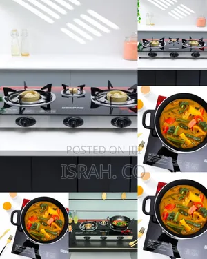 Geepas Ggc31012 3-Burner Gas Cooker