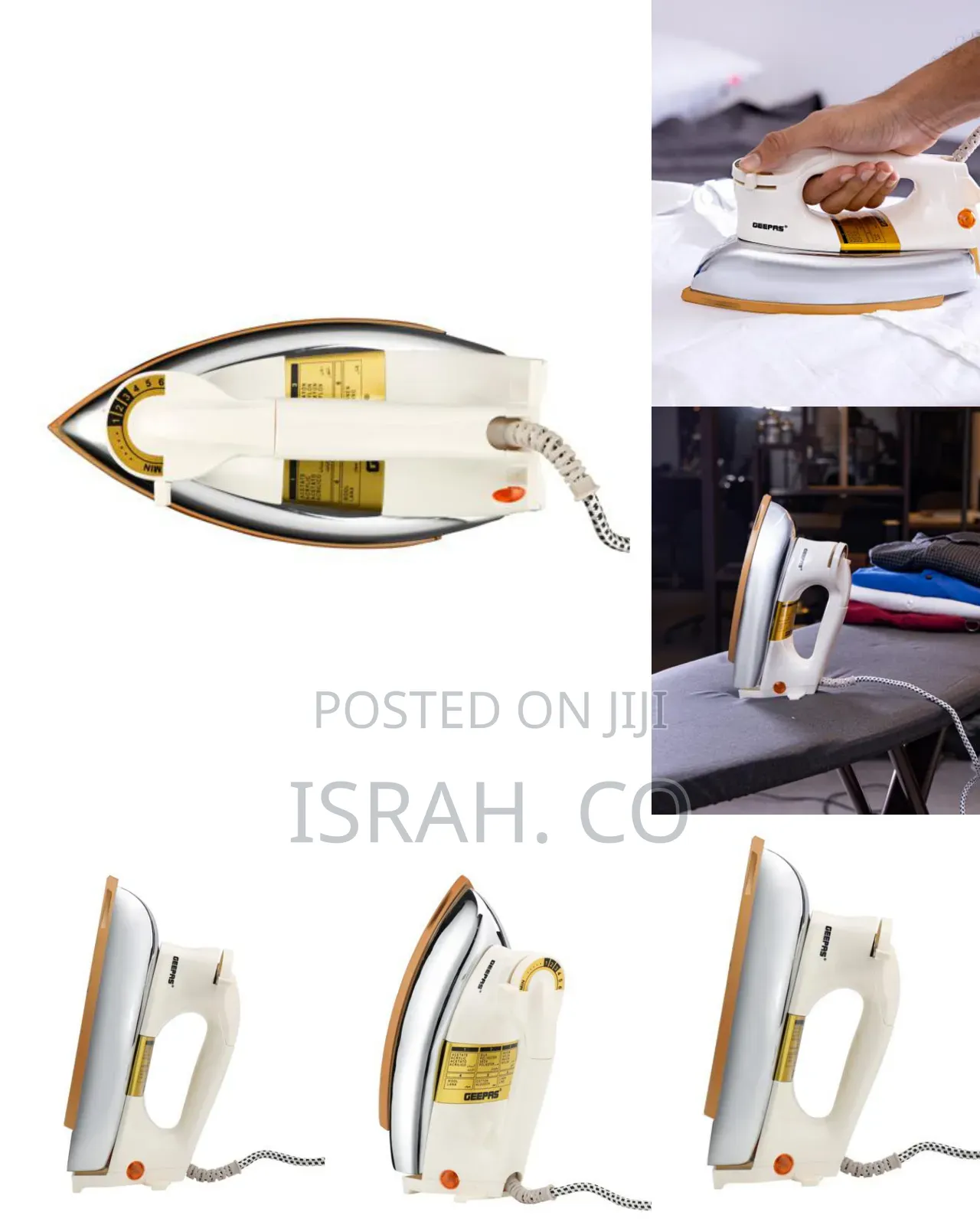 1200w Automatic Weight Dry Iron Geepas Gdi23011