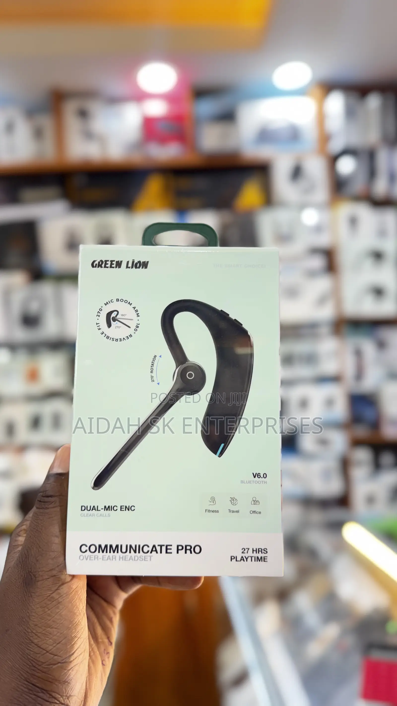 Green Lion Communicate Pro Over-Ear Headset,