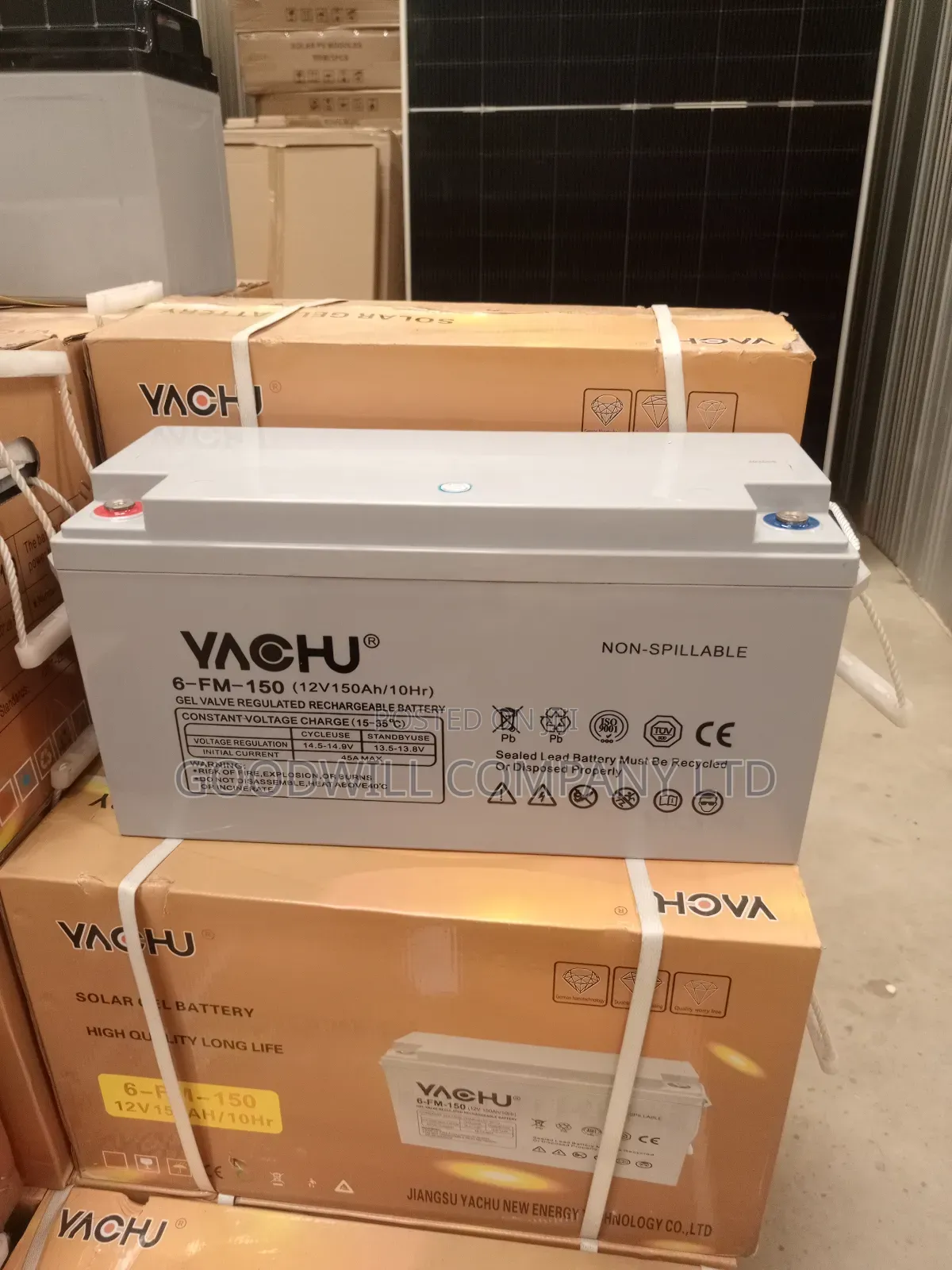 150ah 12v Yachu Battery