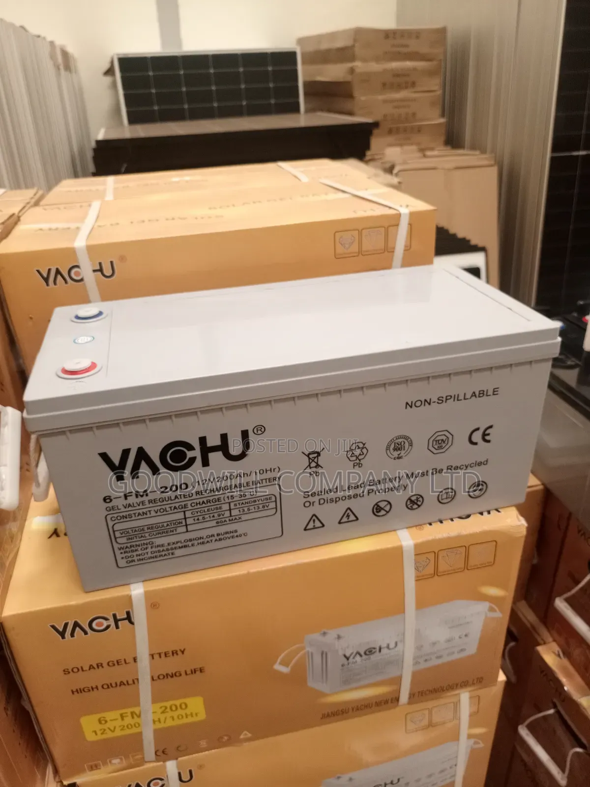 200ah 12v Yachu Battery