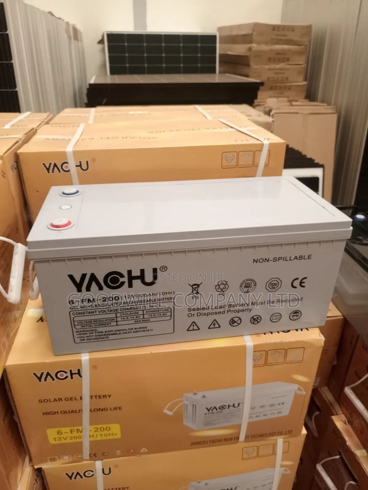 200ah 12v Non Spillable Solar Battery