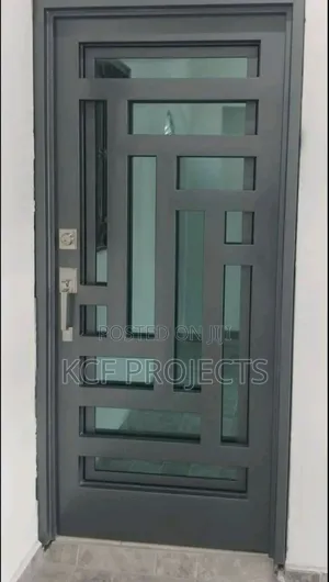 Single Doors Combined Window Doors Modern. We Work FRM Site in Needed