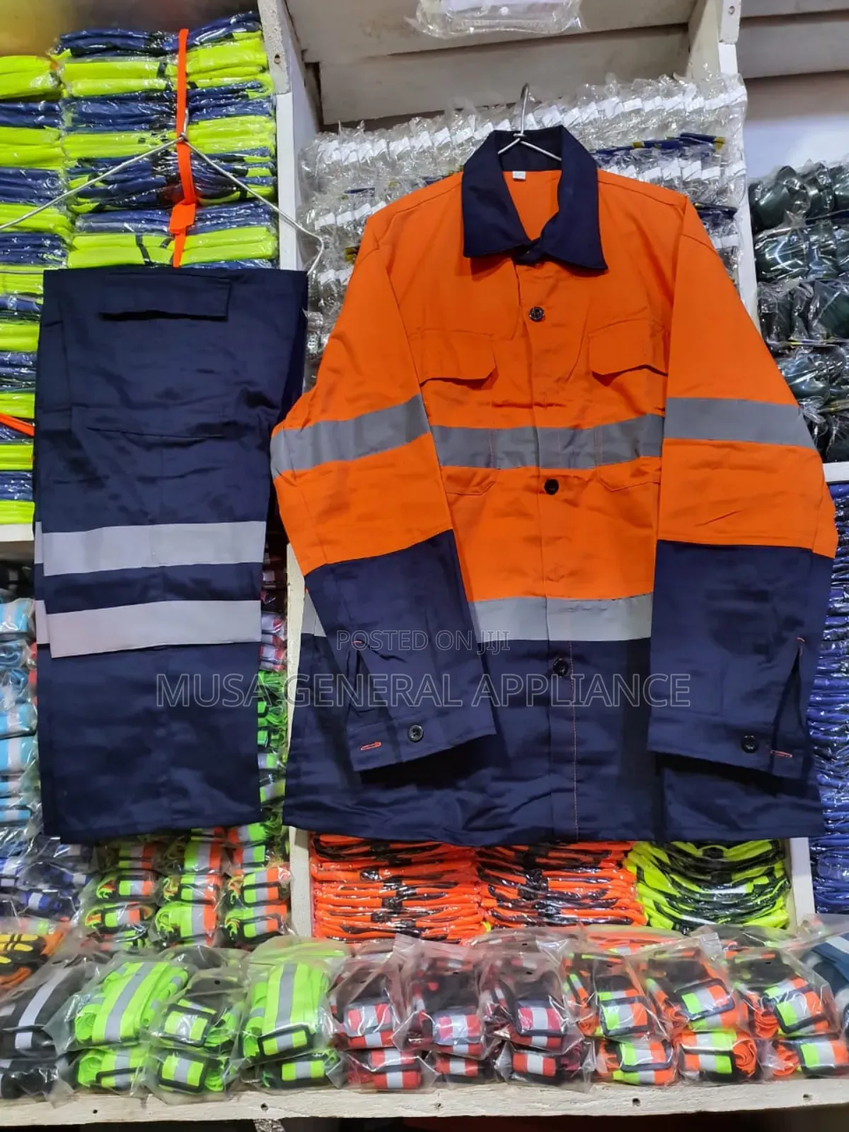 Workwear Set Includes A Long-sleeve