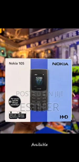 New Nokia 105 4G Black