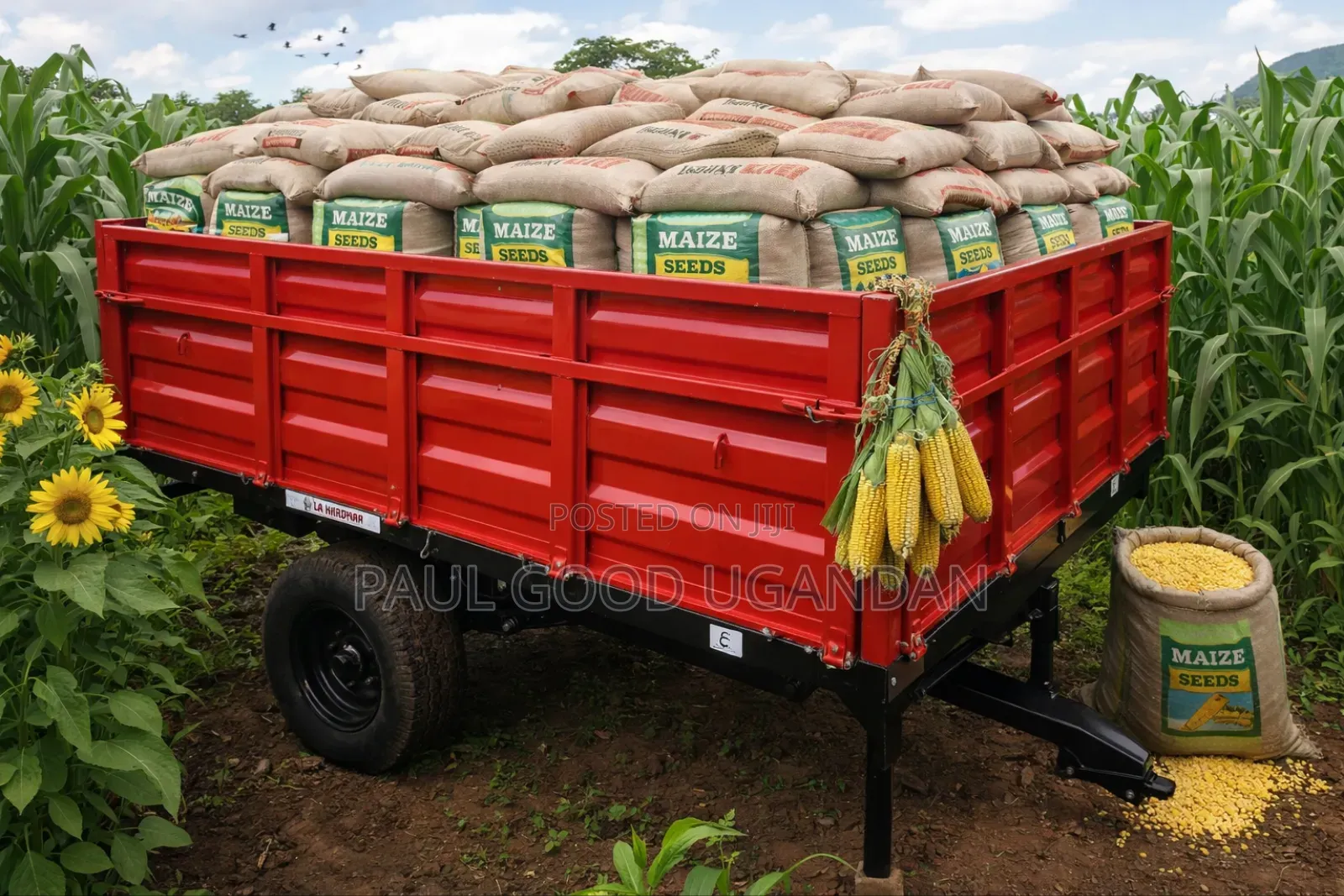 Tractor Tipping Trailer 9tons
