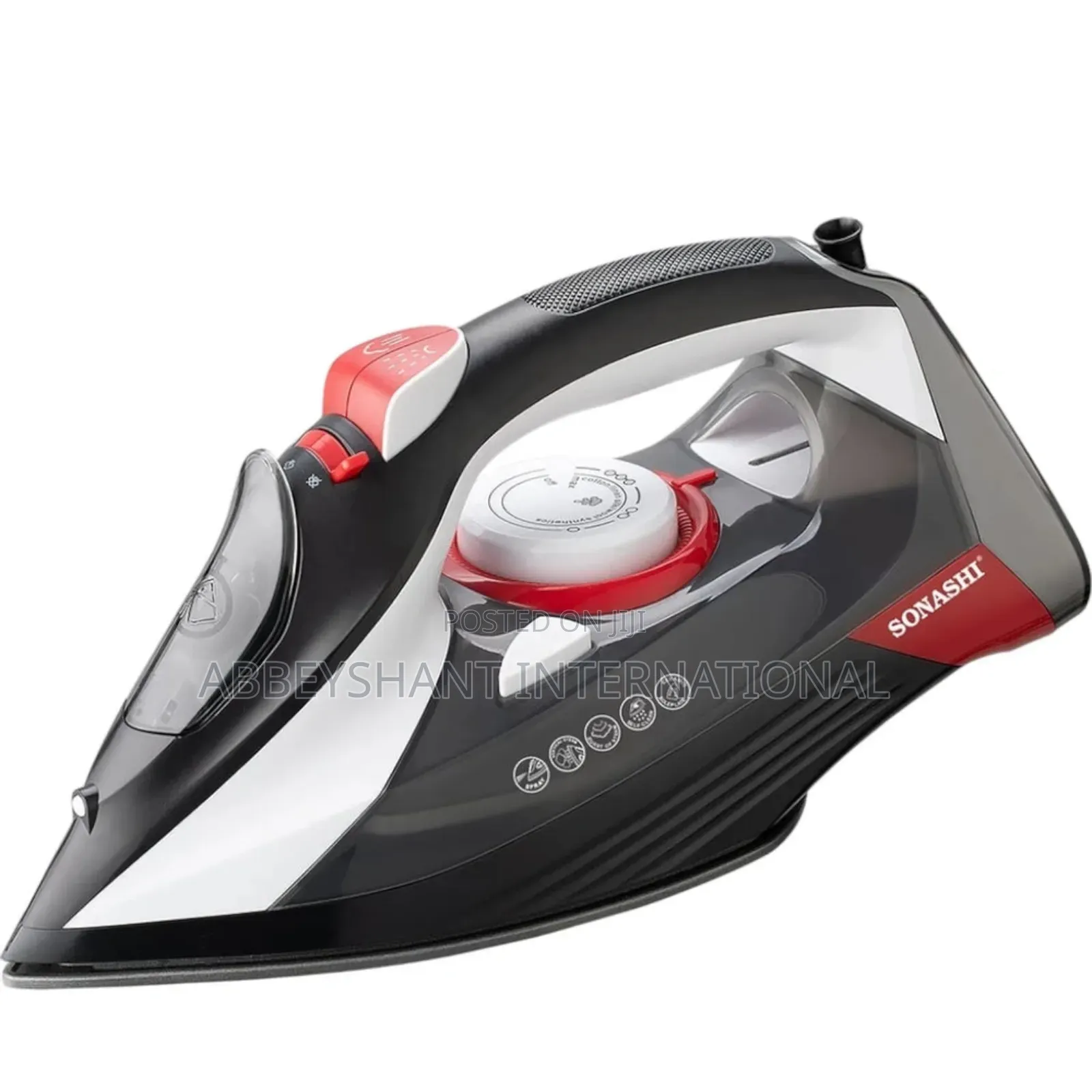 Sonashi Steam Iron/Ceramic-Coated Soleplate Steam Iron