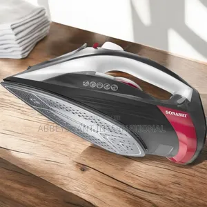 Sonashi Steam Iron/Ceramic-Coated Soleplate Steam Iron