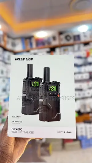 Green Lion Gpx600 Walkie Talkie - Black