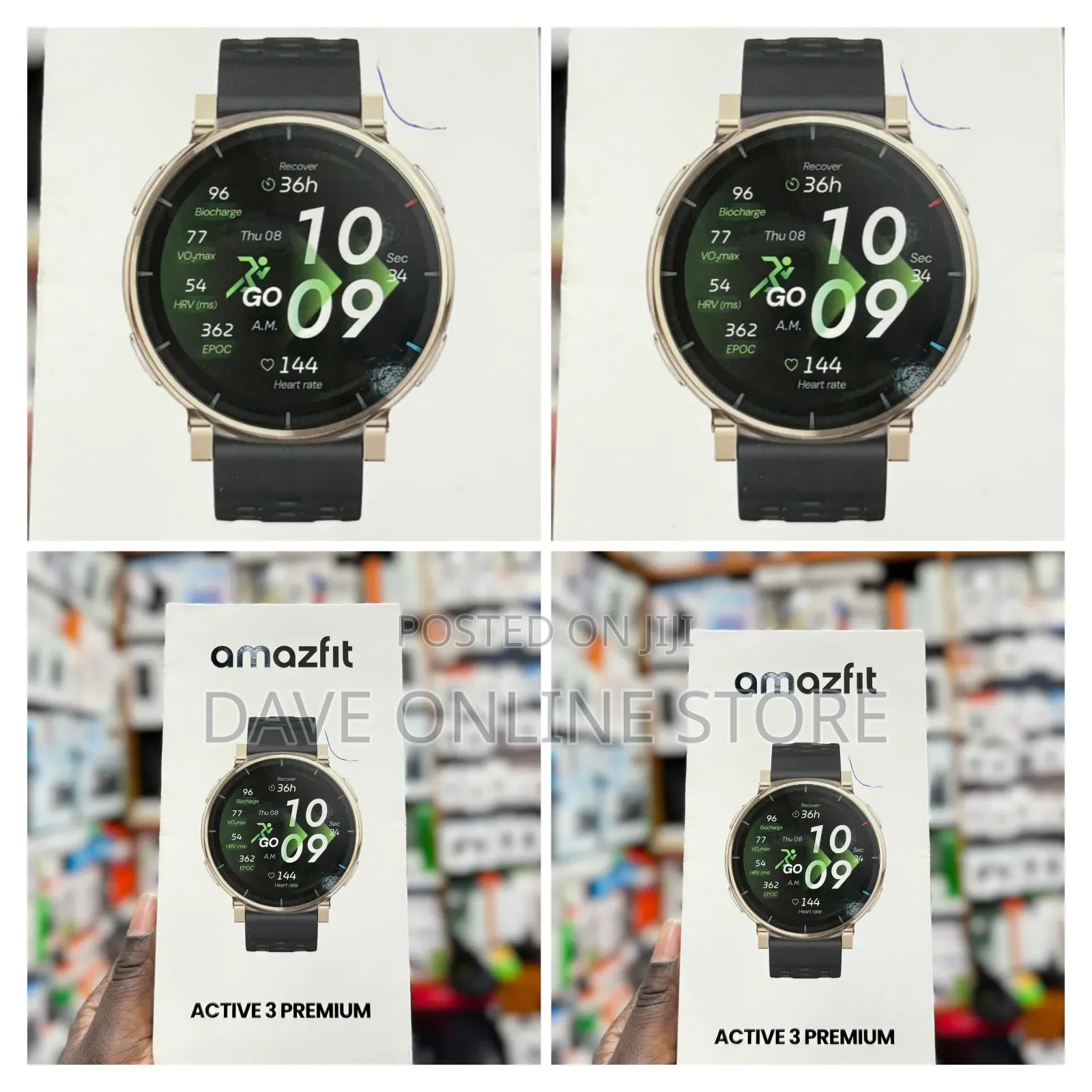 Amazfit Active 3 Premium Smart Watch -