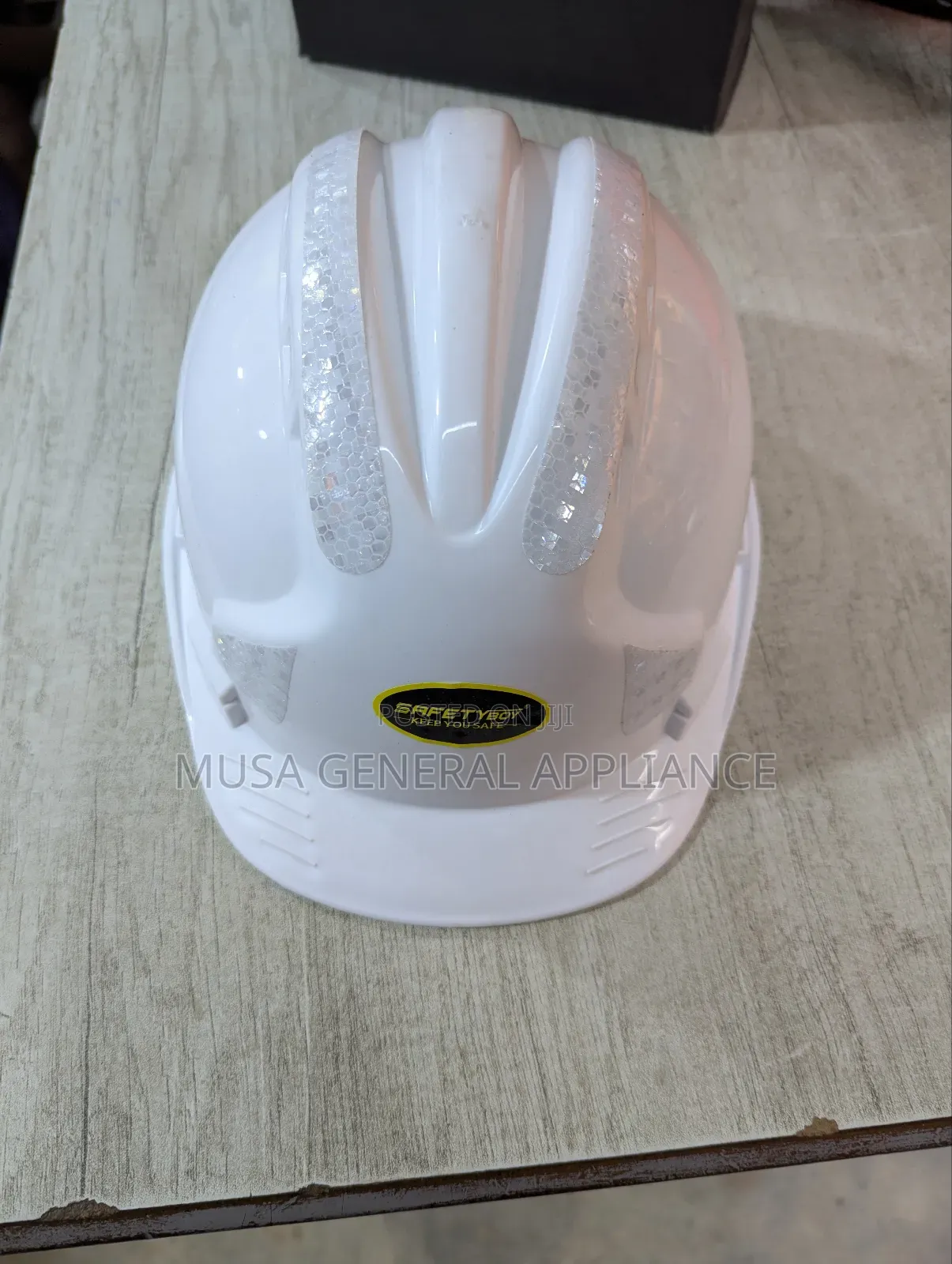 Safetyboy White Hard Hat
