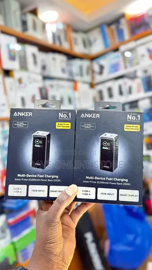 Anker Prime 20,000mah Power Bank (200w), a High-Capacity Charger