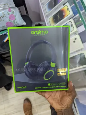 Oraimo Boompop 2s Wireless Over-ear Headphone Model Ohp-610s.