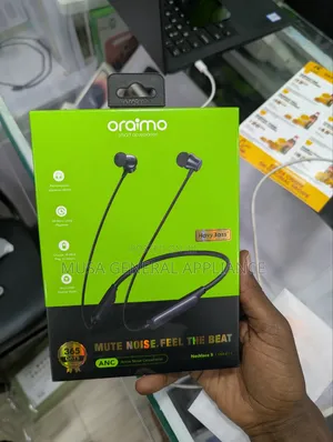 Oraimo Necklace 5 Active Noise-Canceling Neckband Earphones.