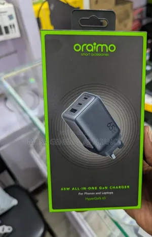 Oraimo Hypergan 65w Charger
