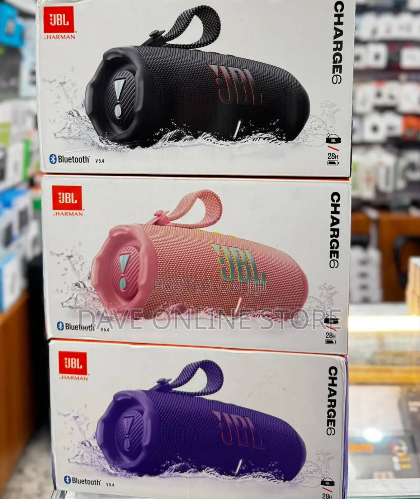 JBL Charge 6 Bluetooth Speaker