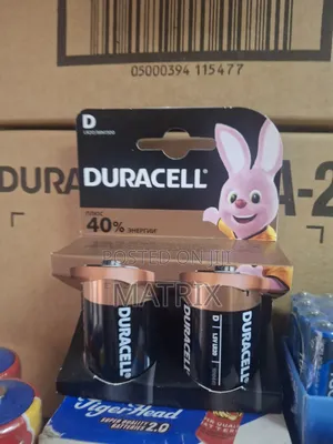 Duracell Plus D Alkaline Batteries
