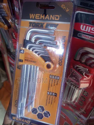 9-Piece Set of Wehand Torx Keys