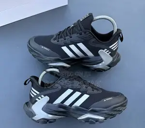 Original Black/Silver Adidas Terrex Trail Running/Hiking Sneakers