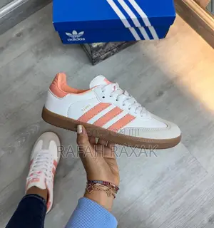 Original Adidas Samba Og “White Wonder Clay” Sneakers