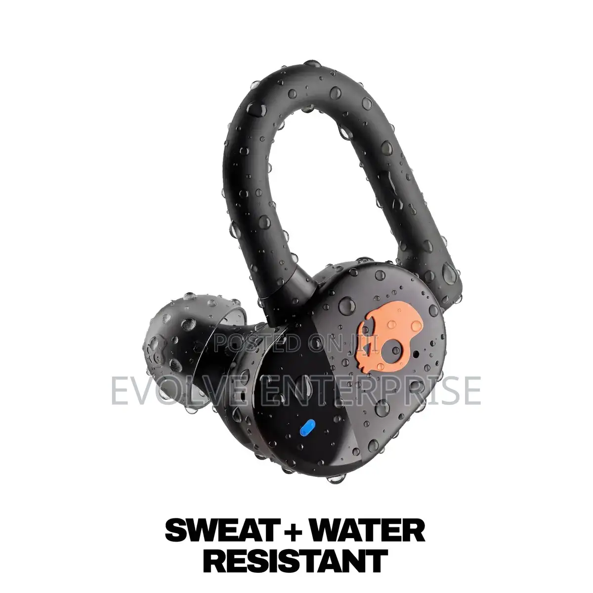 Skullcandy Push Play Active in-Ear Wireless Earbuds, 34 Hr Battery