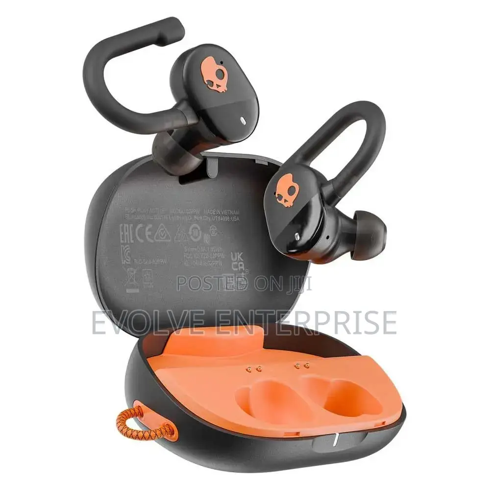 Skullcandy Push Play Active in-Ear Wireless Earbuds, 34 Hr Battery