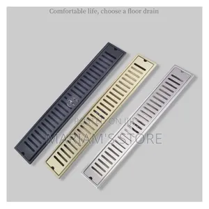 Bathroom Metallic Gratings And Floor Drains From